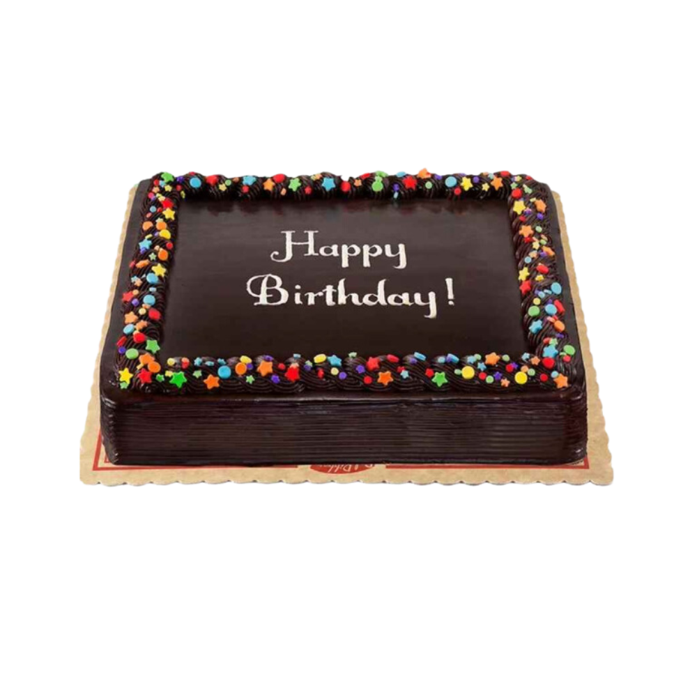 Chocolate Dedication Cake 12x12