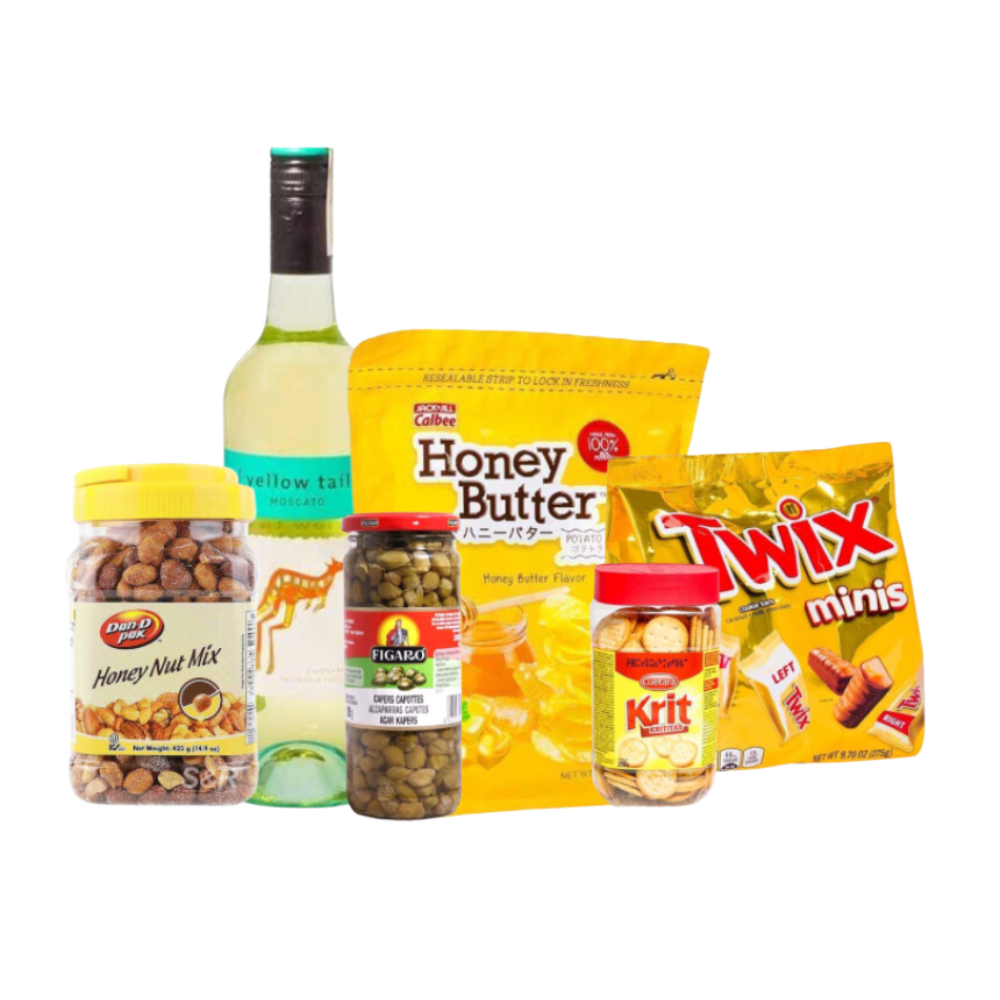 Golden Indulge Snack and Sip