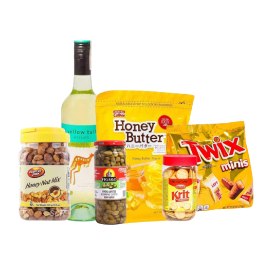 Golden Indulge Snack and Sip